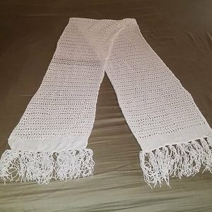 Cream knitted Merona Scarf